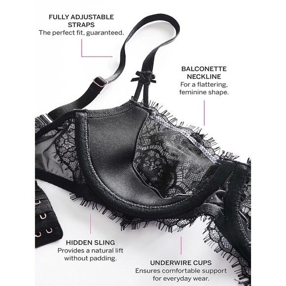 Victoria’s Secret Wicked Unlined Balconette Bra - Picture 3 of 3